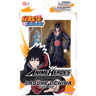 Figura Anime Heroes Naruto 6.5" Sasuke Uchiha Taka Ver