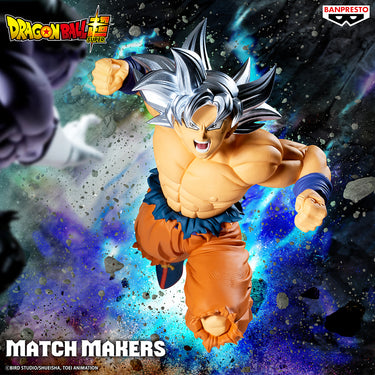 Figura Match Makers Son Goku Ultra Instinct (vs Jiren) - Dragon Ball Super (Banpresto)