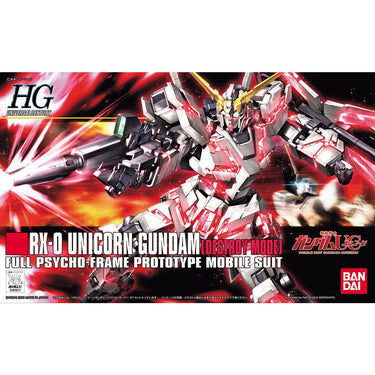 1/144 HGUC RX-0 Unicorn Gundam (destroy Mode) (Bandai Hobby)