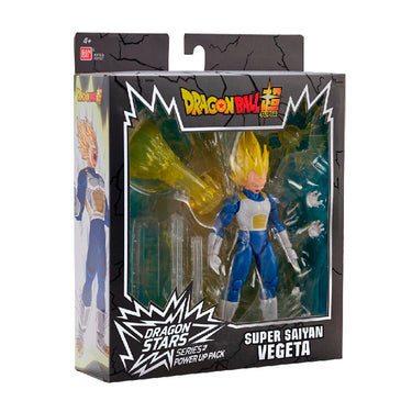 Figura Super Power Up Pack Dragon Stars 6.5" SS Vegeta Accessories - Dragon Ball