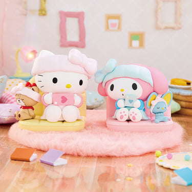 Figura Characters Nakayoshi Memories Relaxing Time At Home Hello Kitty My Melody (Versión B: My Melody) - Sanrio (Banpresto)