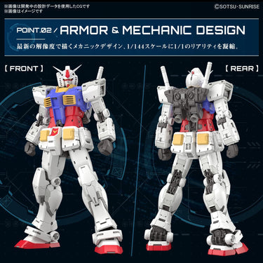 RG 1/144 RX-78-2 Gundam Ver.2.0 (Bandai Hobby)