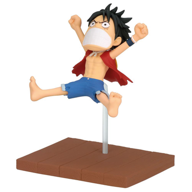 Banpresto One Piece World Collectable Figure Log Stories Figura Monkey. D. Luffy & Enel