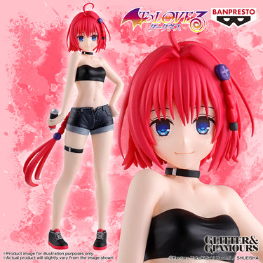 Figura Darkness Glitter & Glamours Mea Kurosaki - To Loveru (Banpresto)